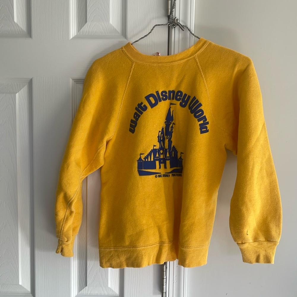 Vintage Walt Disney world sweatshirt raglan